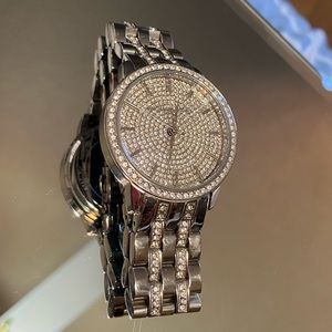 MICHAEL KORS SILVER WATCH